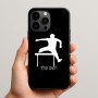 כיסוי בעיצוב אישי עם השם שלך לדגם - Apple iPhone 15 Pro Max בעיצוב קפיצת משוכות