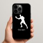 כיסוי בעיצוב אישי עם השם שלך לדגם - Apple iPhone 15 Pro Max בעיצוב שחקן פינג פונג