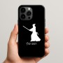 כיסוי בעיצוב אישי עם השם שלך לדגם - Apple iPhone 15 Pro Max בעיצוב סמוראי