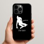 כיסוי בעיצוב אישי עם השם שלך לדגם - Apple iPhone 15 Pro Max בעיצוב סקי