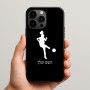 כיסוי בעיצוב אישי עם השם שלך לדגם - Apple iPhone 15 Pro Max בעיצוב שחקנית כדורגל - אישה