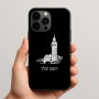 כיסוי בעיצוב אישי עם השם שלך לדגם - Apple iPhone 15 Pro Max בעיצוב ביג בן