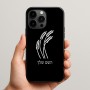כיסוי בעיצוב אישי עם השם שלך לדגם - Apple iPhone 15 Pro Max בעיצוב חיטה גלית זהב