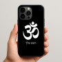 כיסוי בעיצוב אישי עם השם שלך לדגם - Apple iPhone 15 Pro Max בעיצוב סמל אום