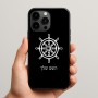 כיסוי בעיצוב אישי עם השם שלך לדגם - Apple iPhone 15 Pro Max בעיצוב הגה - קפטן - ים