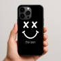 כיסוי בעיצוב אישי עם השם שלך לדגם - Apple iPhone 15 Pro Max בעיצוב סמיילי