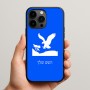 כיסוי בעיצוב אישי עם השם שלך לדגם - Apple iPhone 15 Pro Max בעיצוב נשר אמריקאי