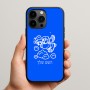 כיסוי בעיצוב אישי עם השם שלך לדגם - Apple iPhone 15 Pro Max בעיצוב מחזמר אנג'ל 2