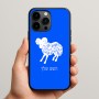 כיסוי בעיצוב אישי עם השם שלך לדגם - Apple iPhone 15 Pro Max בעיצוב מזלות - טלה