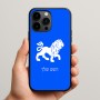 כיסוי בעיצוב אישי עם השם שלך לדגם - Apple iPhone 15 Pro Max בעיצוב מזלות - אריה