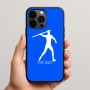 כיסוי בעיצוב אישי עם השם שלך לדגם - Apple iPhone 15 Pro Max בעיצוב זורק כידון
