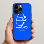 כיסוי בעיצוב אישי עם השם שלך לדגם - Apple iPhone 15 Pro Max בעיצוב שייט אולימפי
