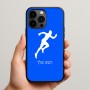 כיסוי בעיצוב אישי עם השם שלך לדגם - Apple iPhone 15 Pro Max בעיצוב רץ