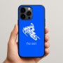 כיסוי בעיצוב אישי עם השם שלך לדגם - Apple iPhone 15 Pro Max בעיצוב אופנוע שלג