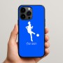 כיסוי בעיצוב אישי עם השם שלך לדגם - Apple iPhone 15 Pro Max בעיצוב שחקנית כדורגל - אישה