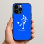 כיסוי בעיצוב אישי עם השם שלך לדגם - Apple iPhone 15 Pro Max בעיצוב שחקן כדורגל