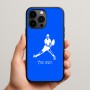 כיסוי בעיצוב אישי עם השם שלך לדגם - Apple iPhone 15 Pro Max בעיצוב שחקן טניס