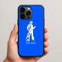 כיסוי בעיצוב אישי עם השם שלך לדגם - Apple iPhone 15 Pro Max בעיצוב קאובוי המערב הפרוע