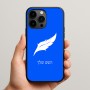 כיסוי בעיצוב אישי עם השם שלך לדגם - Apple iPhone 15 Pro Max בעיצוב נוצת נוצה