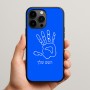 כיסוי בעיצוב אישי עם השם שלך לדגם - Apple iPhone 15 Pro Max בעיצוב יד