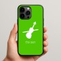 כיסוי בעיצוב אישי עם השם שלך לדגם - Apple iPhone 15 Pro Max בעיצוב כינור