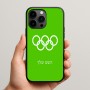 כיסוי בעיצוב אישי עם השם שלך לדגם - Apple iPhone 15 Pro Max בעיצוב אולימפי