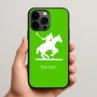 כיסוי בעיצוב אישי עם השם שלך לדגם - Apple iPhone 15 Pro Max בעיצוב שחקן פולו - סוס