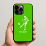 כיסוי בעיצוב אישי עם השם שלך לדגם - Apple iPhone 15 Pro Max בעיצוב שחקן כדורגל