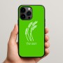 כיסוי בעיצוב אישי עם השם שלך לדגם - Apple iPhone 15 Pro Max בעיצוב חיטה גלית זהב