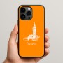 כיסוי בעיצוב אישי עם השם שלך לדגם - Apple iPhone 15 Pro Max בעיצוב ביג בן
