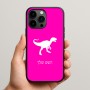 כיסוי בעיצוב אישי עם השם שלך לדגם - Apple iPhone 15 Pro Max בעיצוב דינוזאור