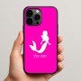 כיסוי בעיצוב אישי עם השם שלך לדגם - Apple iPhone 15 Pro Max בעיצוב בתולת ים - אישה