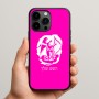 כיסוי בעיצוב אישי עם השם שלך לדגם - Apple iPhone 15 Pro Max בעיצוב אנג'ל מוזיקלי