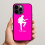 כיסוי בעיצוב אישי עם השם שלך לדגם - Apple iPhone 15 Pro Max בעיצוב רקדן