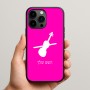 כיסוי בעיצוב אישי עם השם שלך לדגם - Apple iPhone 15 Pro Max בעיצוב כינור