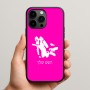כיסוי בעיצוב אישי עם השם שלך לדגם - Apple iPhone 15 Pro Max בעיצוב צוללן