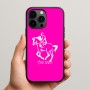 כיסוי בעיצוב אישי עם השם שלך לדגם - Apple iPhone 15 Pro Max בעיצוב רוכב סוסים 2