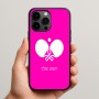 כיסוי בעיצוב אישי עם השם שלך לדגם - Apple iPhone 15 Pro Max בעיצוב פינג פונג