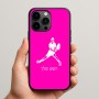 כיסוי בעיצוב אישי עם השם שלך לדגם - Apple iPhone 15 Pro Max בעיצוב שחקן טניס