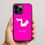 כיסוי בעיצוב אישי עם השם שלך לדגם - Apple iPhone 15 Pro Max בעיצוב אישה מתאמנת