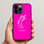 כיסוי בעיצוב אישי עם השם שלך לדגם - Apple iPhone 15 Pro Max בעיצוב חיטה גלית זהב