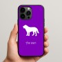 כיסוי בעיצוב אישי עם השם שלך לדגם - Apple iPhone 15 Pro Max בעיצוב כלב