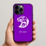 כיסוי בעיצוב אישי עם השם שלך לדגם - Apple iPhone 15 Pro Max בעיצוב ראש נשר