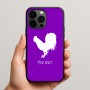 כיסוי בעיצוב אישי עם השם שלך לדגם - Apple iPhone 15 Pro Max בעיצוב תרנגול