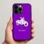 כיסוי בעיצוב אישי עם השם שלך לדגם - Apple iPhone 15 Pro Max בעיצוב הארלי-דיווידסון