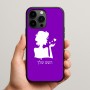 כיסוי בעיצוב אישי עם השם שלך לדגם - Apple iPhone 15 Pro Max בעיצוב אהבת נשים