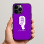 כיסוי בעיצוב אישי עם השם שלך לדגם - Apple iPhone 15 Pro Max בעיצוב מיקרופון