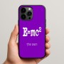 כיסוי בעיצוב אישי עם השם שלך לדגם - Apple iPhone 15 Pro Max בעיצוב נוסחת אלברט איינשטיין