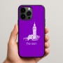 כיסוי בעיצוב אישי עם השם שלך לדגם - Apple iPhone 15 Pro Max בעיצוב ביג בן