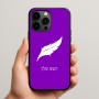 כיסוי בעיצוב אישי עם השם שלך לדגם - Apple iPhone 15 Pro Max בעיצוב נוצת נוצה